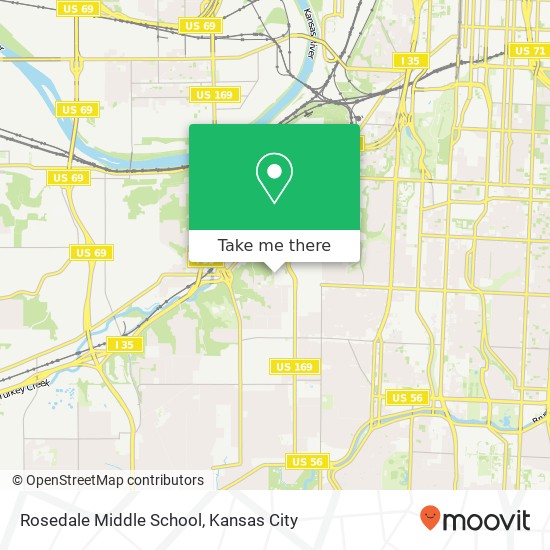 Rosedale Middle School map