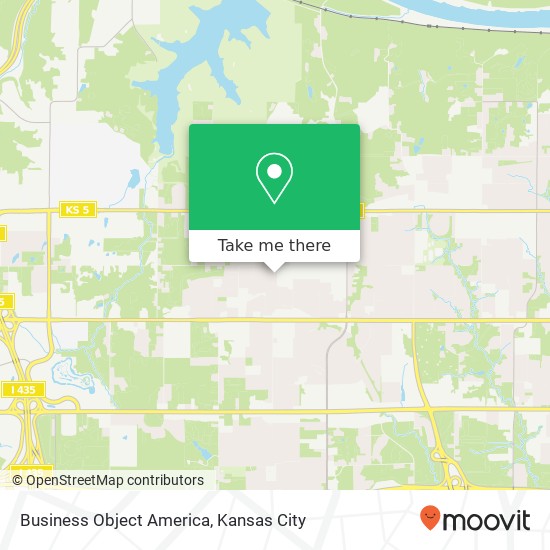 Business Object America map