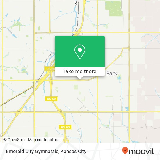 Mapa de Emerald City Gymnastic