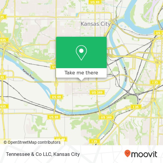 Tennessee & Co LLC map