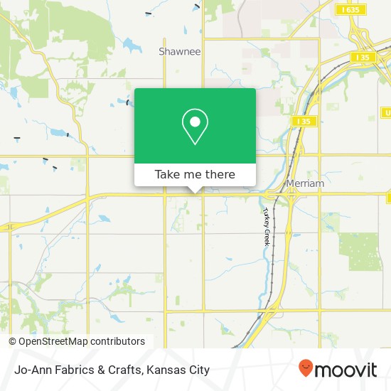 Jo-Ann Fabrics & Crafts map