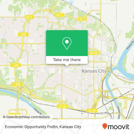 Economic Opportunity Fndtn map