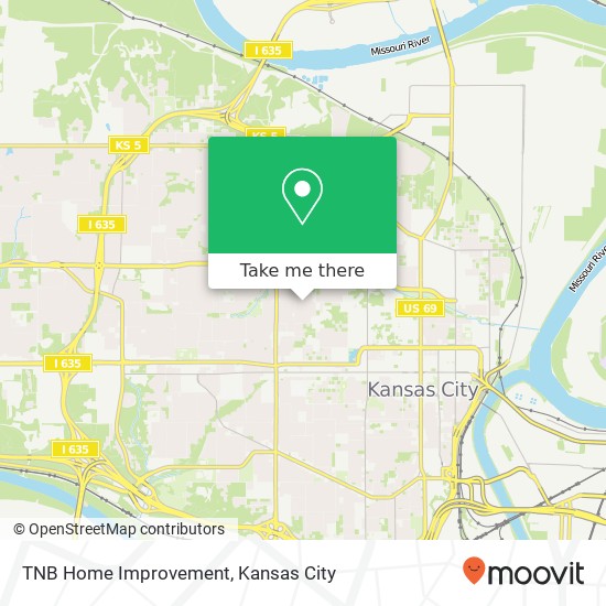 TNB Home Improvement map