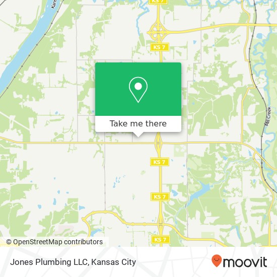Mapa de Jones Plumbing LLC