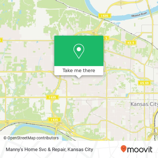 Manny's Home Svc & Repair map