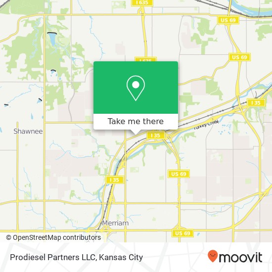 Mapa de Prodiesel Partners LLC