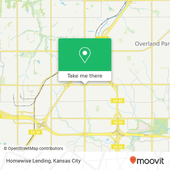 Mapa de Homewise Lending