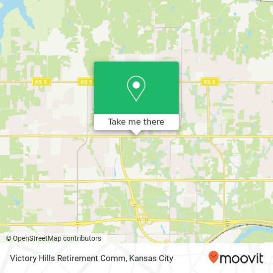 Victory Hills Retirement Comm map