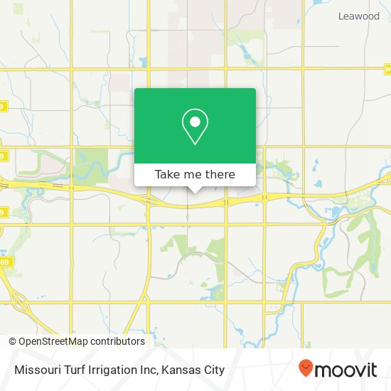 Missouri Turf Irrigation Inc map