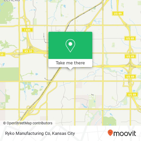 Ryko Manufacturing Co map