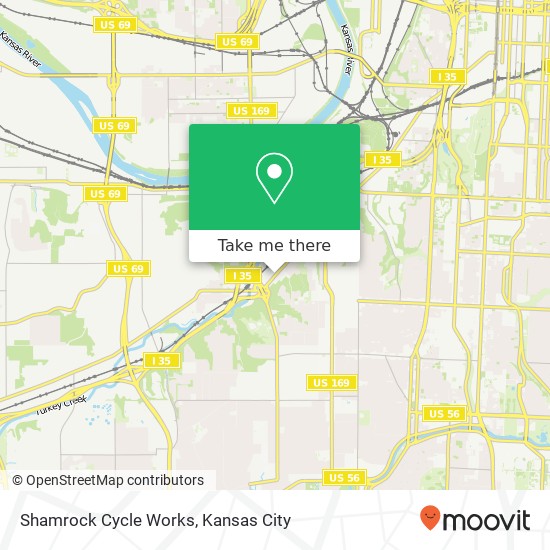 Shamrock Cycle Works map