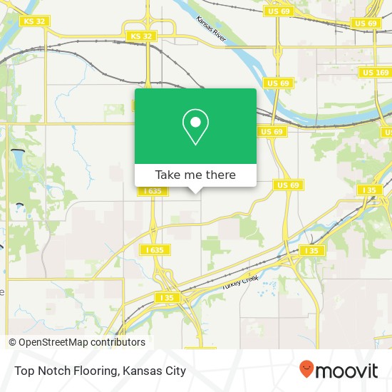 Top Notch Flooring map