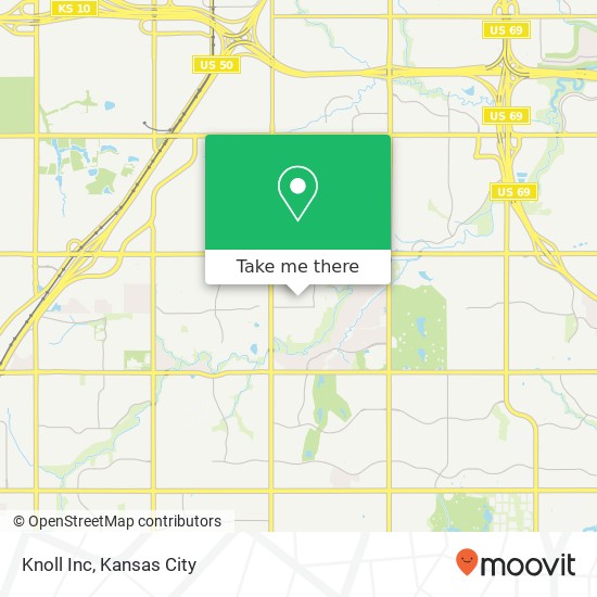Knoll Inc map