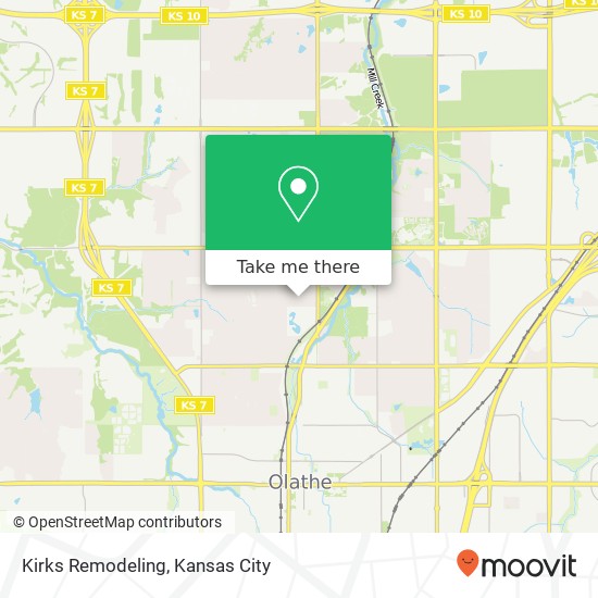 Kirks Remodeling map