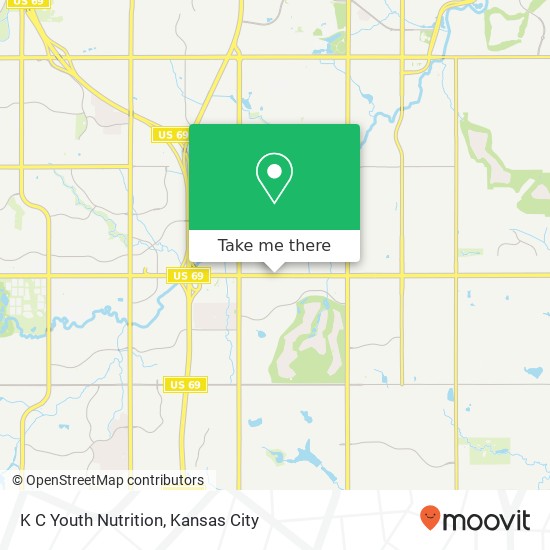 K C Youth Nutrition map