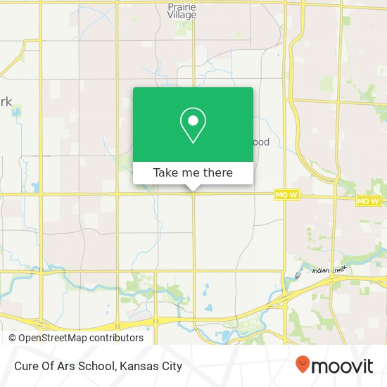 Cure Of Ars School map