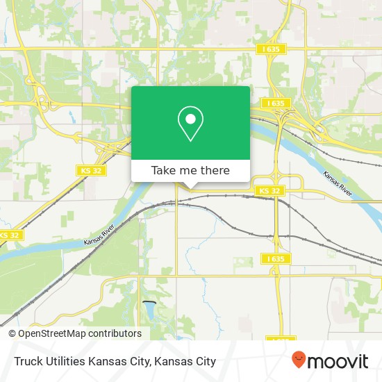 Mapa de Truck Utilities Kansas City