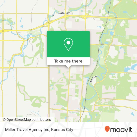 Miller Travel Agency Inc map