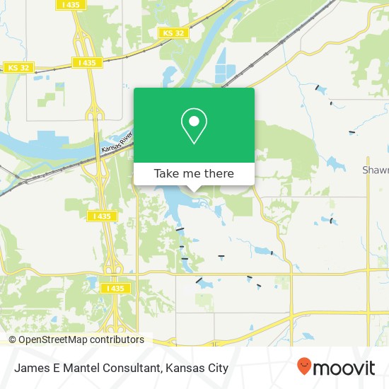 James E Mantel Consultant map