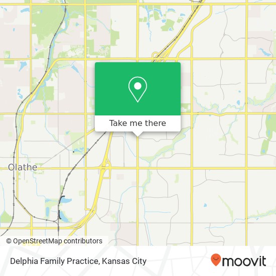 Delphia Family Practice map