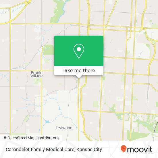 Mapa de Carondelet Family Medical Care