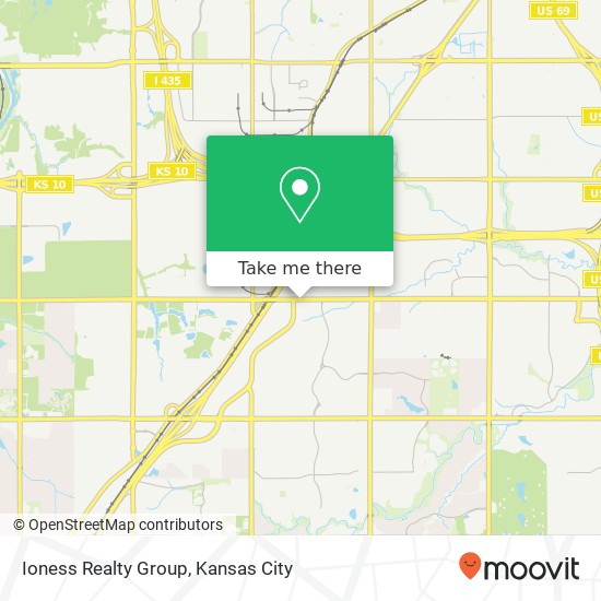 Ioness Realty Group map