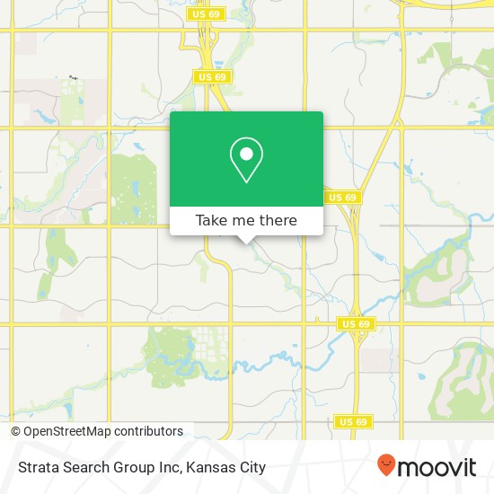 Mapa de Strata Search Group Inc