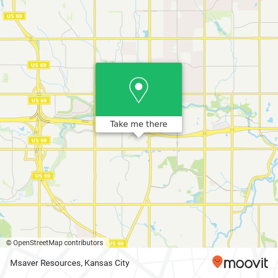Msaver Resources map