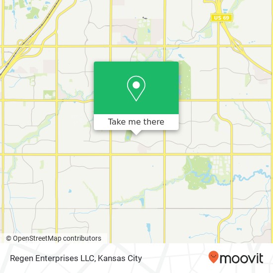 Regen Enterprises LLC map