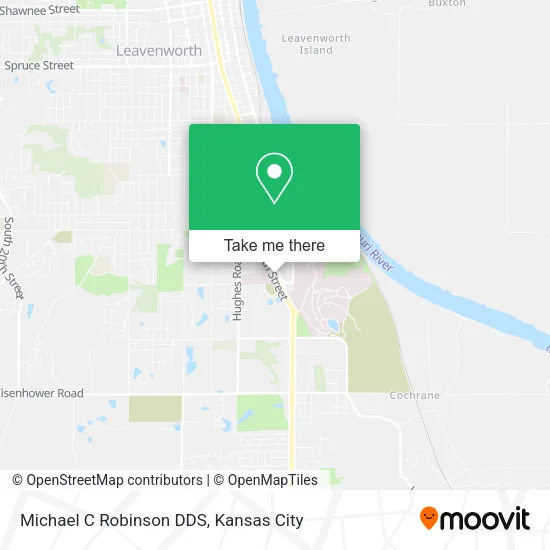 Mapa de Michael C Robinson DDS