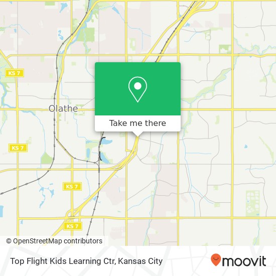 Top Flight Kids Learning Ctr map