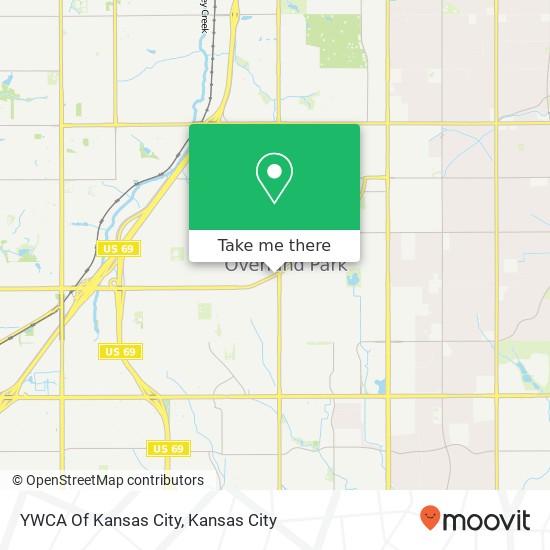 YWCA Of Kansas City map