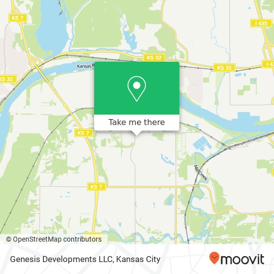 Genesis Developments LLC map