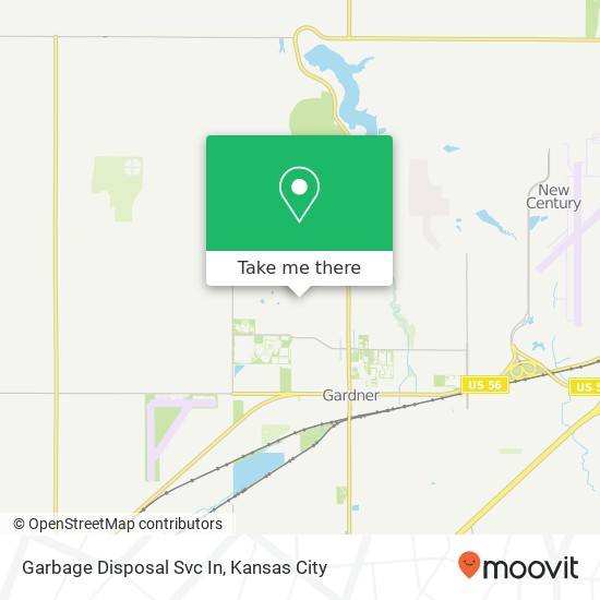 Garbage Disposal Svc In map