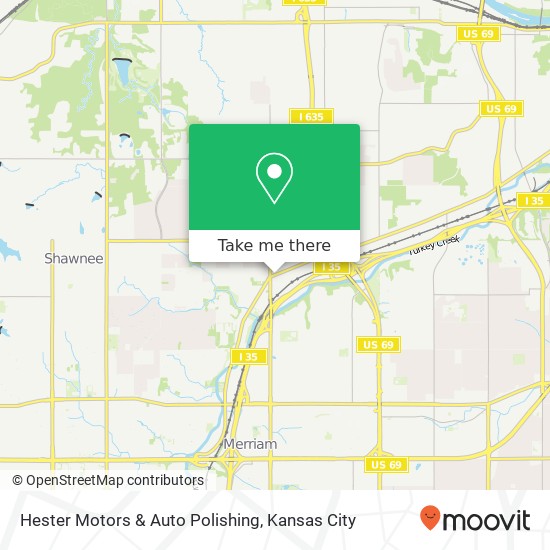 Hester Motors & Auto Polishing map