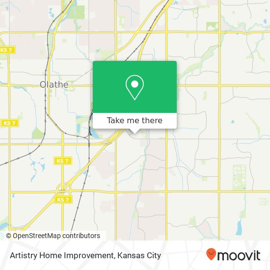 Artistry Home Improvement map