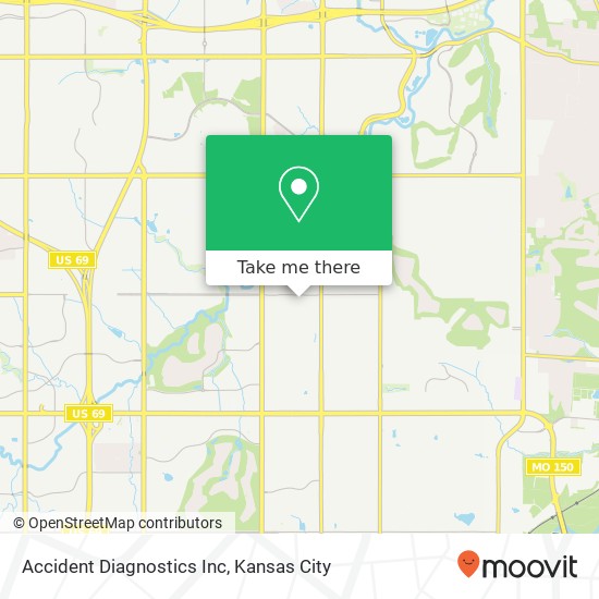 Accident Diagnostics Inc map