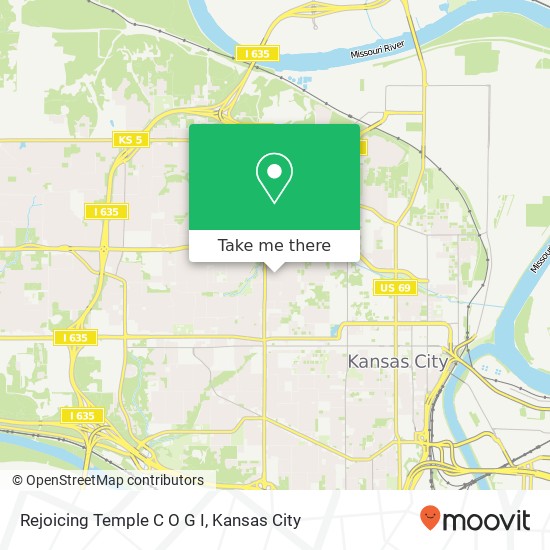 Mapa de Rejoicing Temple C O G I