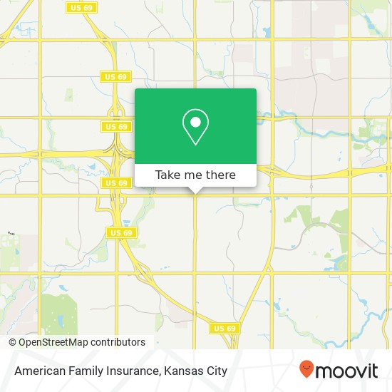 American Family Insurance map