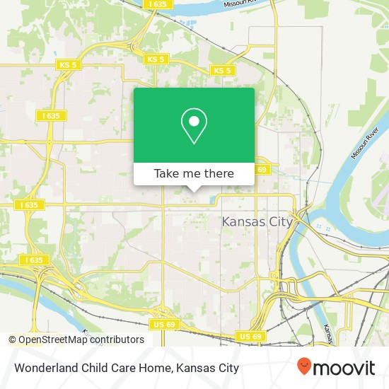 Wonderland Child Care Home map