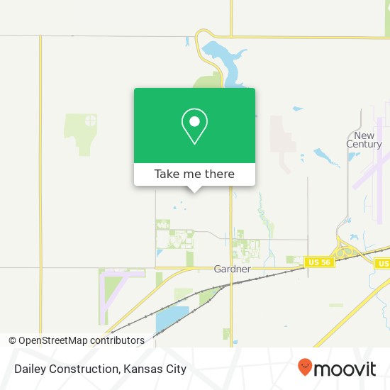 Mapa de Dailey Construction