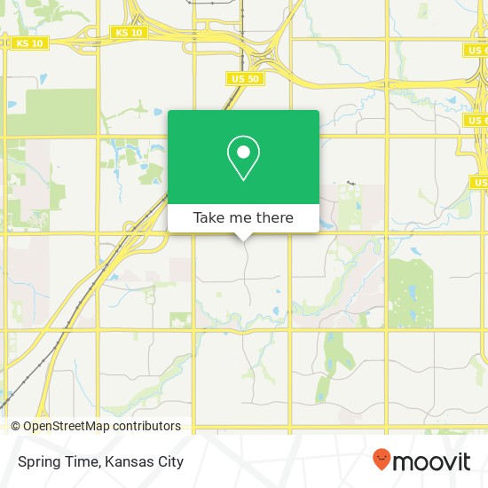 Spring Time map