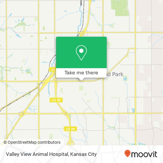 Valley View Animal Hospital map