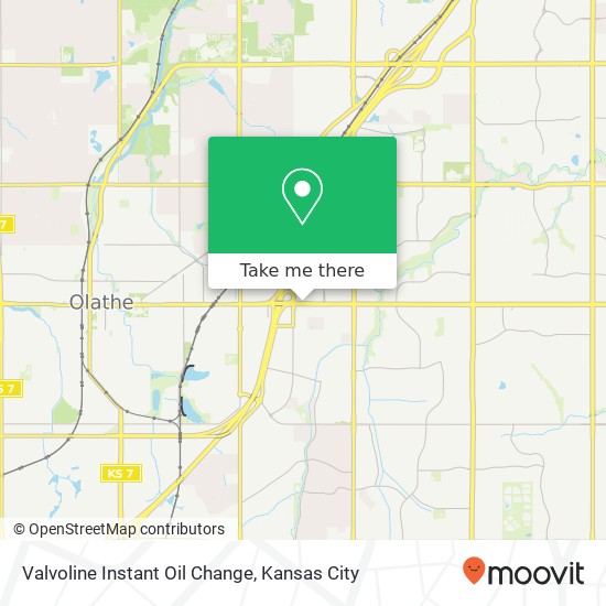 Valvoline Instant Oil Change map