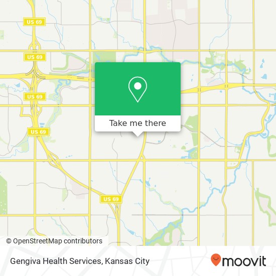 Gengiva Health Services map