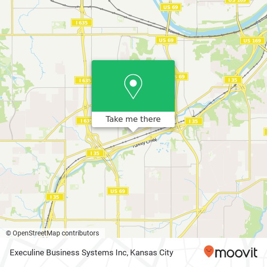 Mapa de Execuline Business Systems Inc