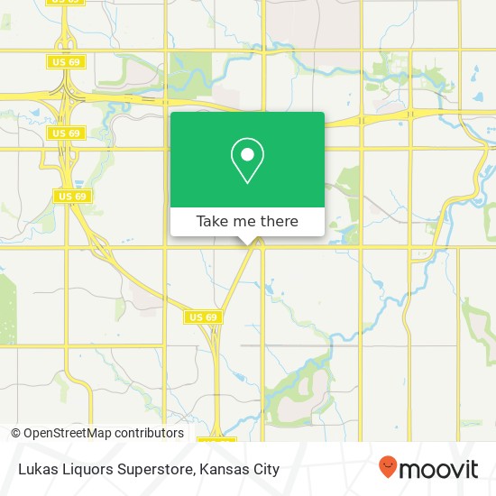 Mapa de Lukas Liquors Superstore