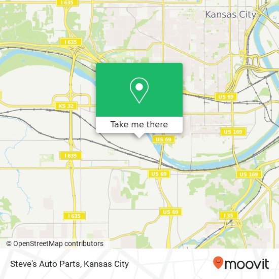 Mapa de Steve's Auto Parts