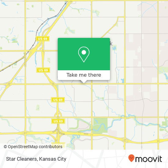 Star Cleaners map