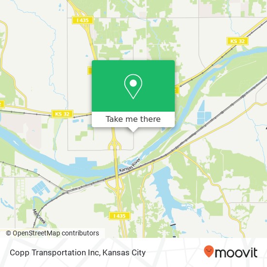 Copp Transportation Inc map